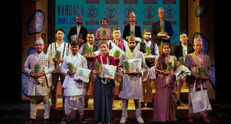 मण्डला ड्रामा स्कूलको तेस्रो ब्याच सुरु