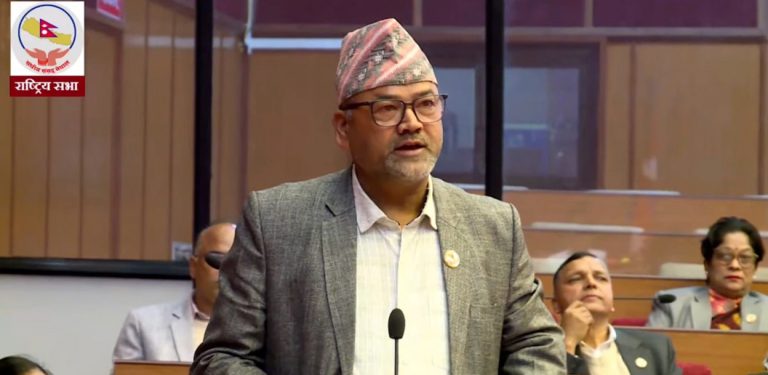 यो सरकार राष्ट्र जलाएर आएको राक्षसी सरकार हो : सांसद बिष्ट