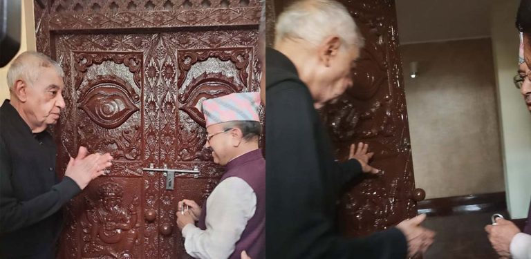 कांग्रेसको संस्थापन इतर समूहले खोल्यो कार्यालय, खड्काले गरे उद्घाटन