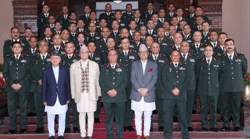 हायर कमान्ड तालिम सम्पन्न, महासेनानी बज्राचार्य बने बेस्ट स्टुडेन्ट अफिसर