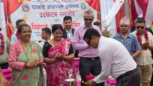 छत्रकोट गाउँपालिकामा सञ्चालनमा आयो आधारभूत अस्पताल