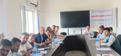 अमलेखगञ्ज-लोथर पेट्रोलियम पाइपलाइन आयोजनासँग पानी माग्दै स्थानीय