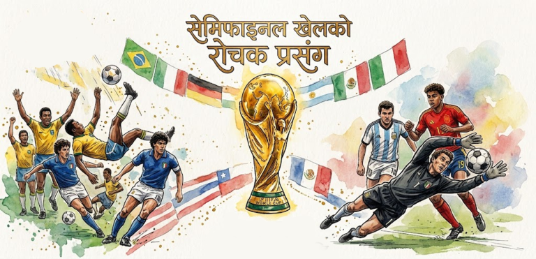 सेमिफाइनल खेलको रोचक प्रसंग, गोलको वर्षादेखि पेनाल्टी सुटआउटसम्म