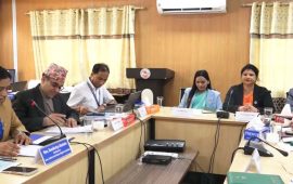 बाल सुधारगृहका बालबालिकाको मानव अधिकार अवस्थाबारेको प्रतिवेदन पेस