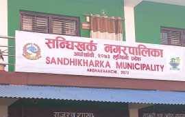 वडा अध्यक्षको निधनमा सन्धिखर्कमा शोक बिदा
