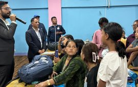 बालबालिकाको शिक्षाको अधिकार सुनिश्चित गर्न सरकार प्रतिबद्ध छ : मन्त्री पोखरेल