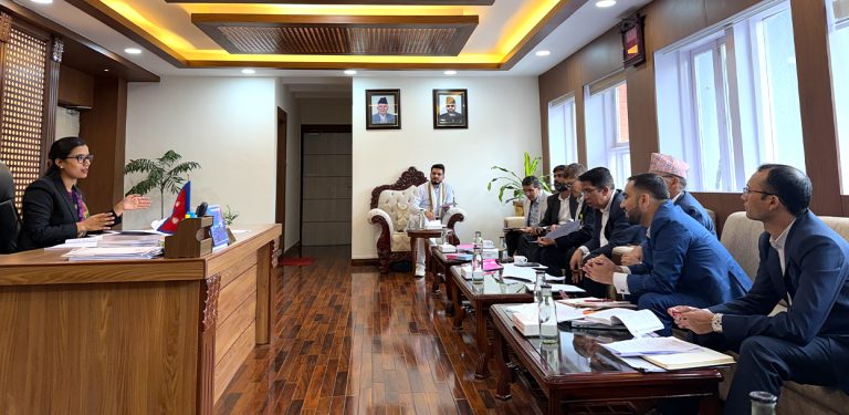 पूर्वाधार न्यायाधिकरण सम्बन्धी विधेयकलाई अन्तिम रूप दिन छलफल