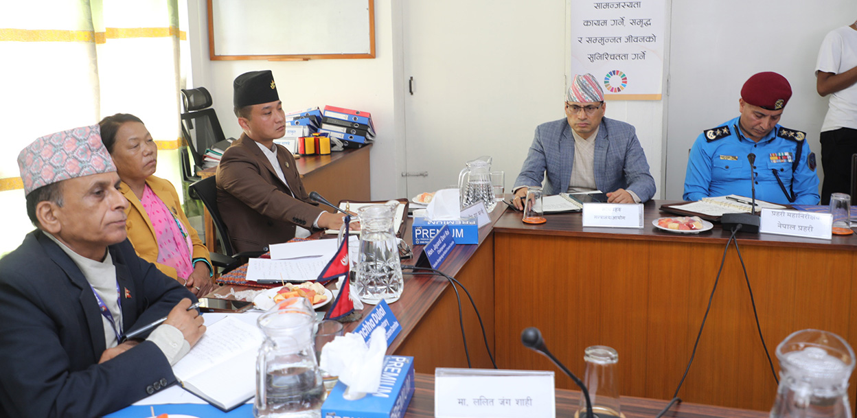 सीमाको अनुगमनमा म आफैं जाँदा स्टन्ट भने, अब स्पेशल टास्क फोर्सले गर्छ : गृहमन्त्री गुरुङ