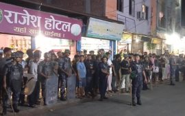 देवानगञ्ज घटनाका घाइते भेट्न पुगेका गृहमन्त्रीविरुद्ध नाराबाजी