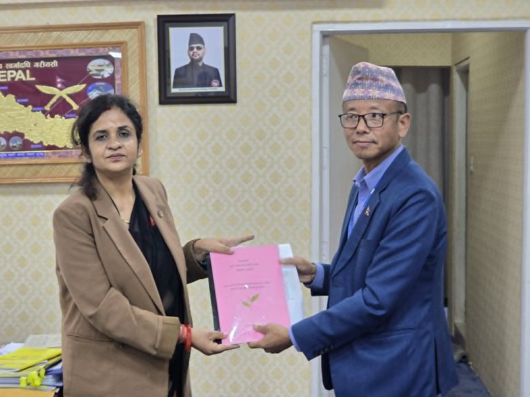 चिया निर्यात समस्या समाधान गर्न गठित कार्यदलले बुझायो प्रतिवेदन