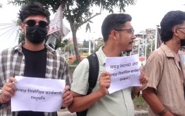 प्रत्यक्ष कार्यकारी राष्ट्रपतिको व्यवस्था माग्दै युवाहरू आन्दोलित