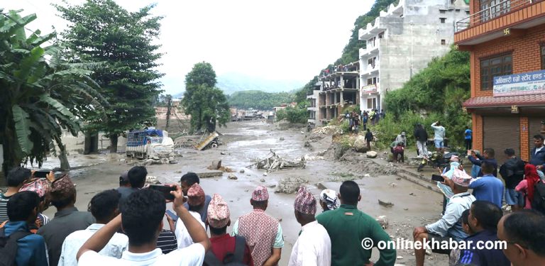 हिमताल फुटेर रसुवा बाढी आएको हुनसक्ने विज्ञहरूको प्रारम्भिक अनुमान