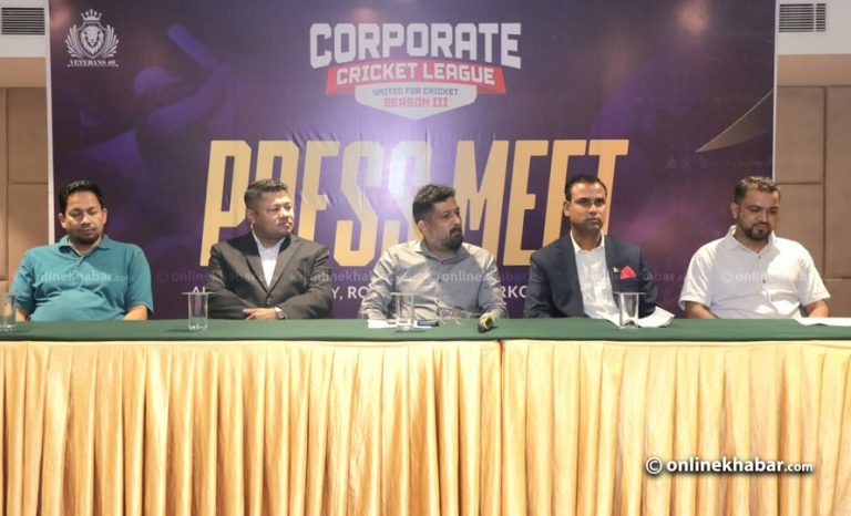 कर्पोरेट क्रिकेट लिगको तेस्रो संस्करण भदौ १८ देखि