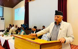 लुम्बिनीका मुख्यमन्त्री आचार्यले आज विश्वासको मत लिंदै