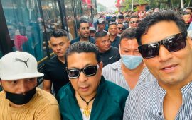 देउवाको स्वागतमा पुगे मनाङ्गे
