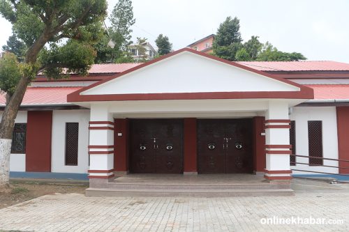 ४८ वर्षपछि प्रबलीकरण गरियो धनकुटाको सामुदायिक भवन