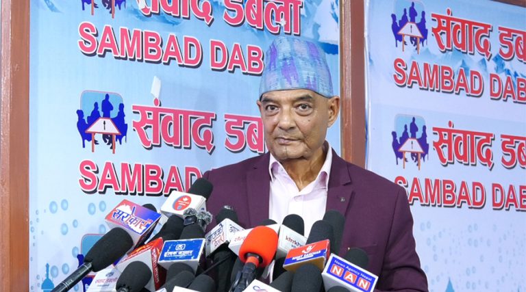 धवल शमशेरको आरोप- राप्रपाले राजाको नाममा भोट मात्रै बटुल्यो