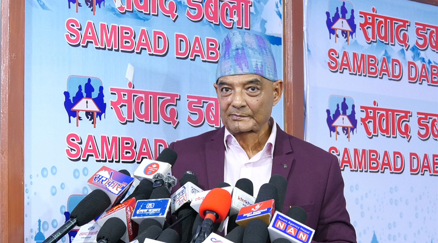 धवल शमशेरको आरोप- राप्रपाले राजाको नाममा भोट मात्रै बटुल्यो