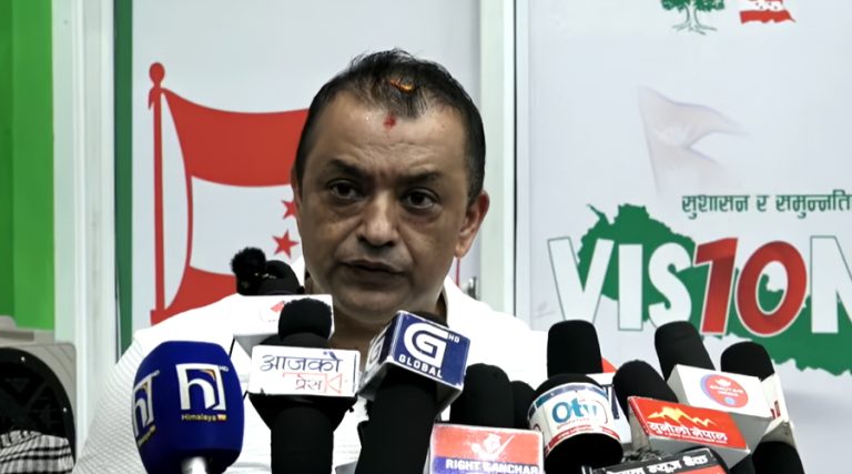 सरकारले आलोचना, प्रश्न र निन्दाको फरक छुट्याउन सकेन : गगन थापा
