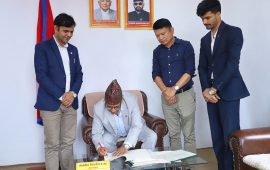 गण्डकी प्रदेश प्रमुखले फिर्ता गरेको गाँजा विधेयक हुबहु फेरि आएपछि प्रमाणीकरण