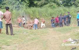 सरकारसँग सहमतिपछि गरियो गरिमाको अन्त्येष्टि