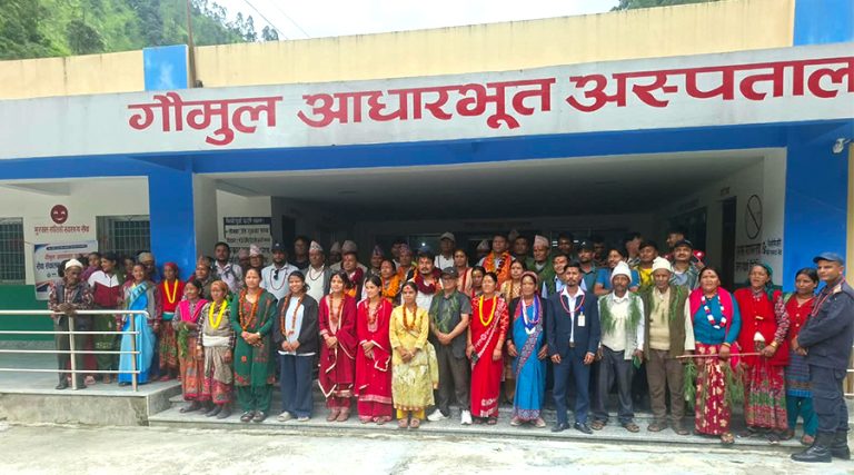 बाजुराको गौमुलमा १० शय्याको अस्पताल सञ्चालन