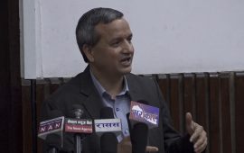 उच्च आर्थिक वृद्धिका लागि नीतिगत हस्तक्षेप र लगानी विस्तार दुवै आवश्यक : डा. गुणाकर भट्ट