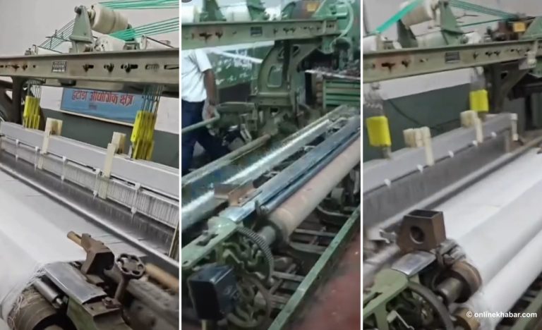 हेटौंडा कपडा उद्योगका तान फेरि चल्न थाले, परीक्षण सफल