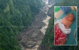 अस्पतालमा पाँच वर्षीया इशारा : आफू जालीमा अड्किएर बाँचिन्, आमालाई बगायो