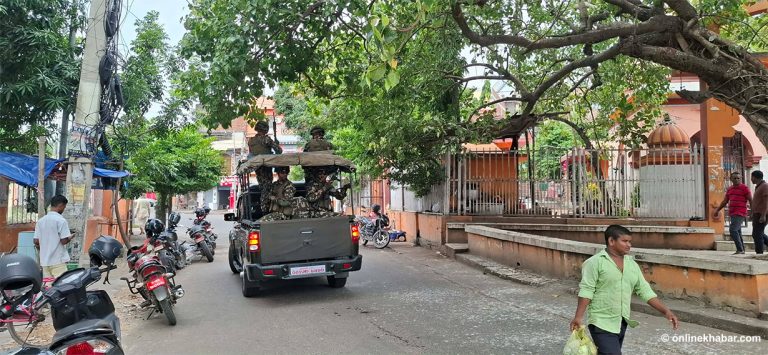 जनकपुरमा पनि हट्यो कर्फ्यु, निषेधाज्ञा जारी