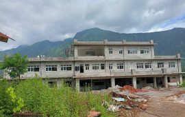 कालीगण्डकीमा २२ करोडको अस्पताल बन्दै, निर्माण सम्पन्न हुने टुंगो छैन
