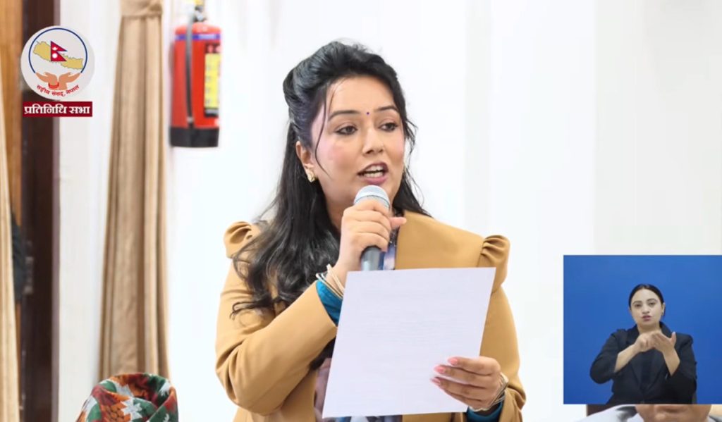 सरकारलाई खुश्बु ओलीको प्रश्न- तथ्यांकमा मल छ, किसानको खेतमा किन छैन ?