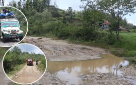 ४५ वर्षसम्म निर्माण नसकिएको लेटाङ-छ नम्बर बुधबारे सडक