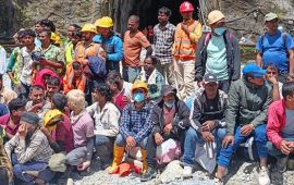 माथिल्लो त्रिशूली जलविद्युत्‌ आयोजनाको सुरुङमा फसेका ३५० जनाको उद्धार