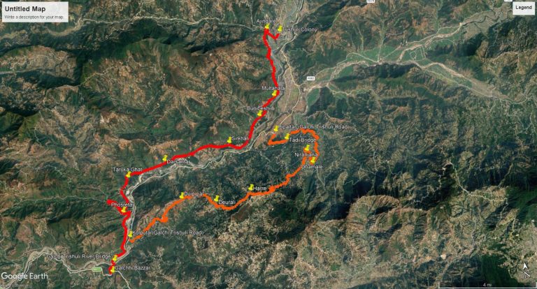 नुवाकोट त्रिशूली पारि सडक सुविधा पुनर्स्थापित