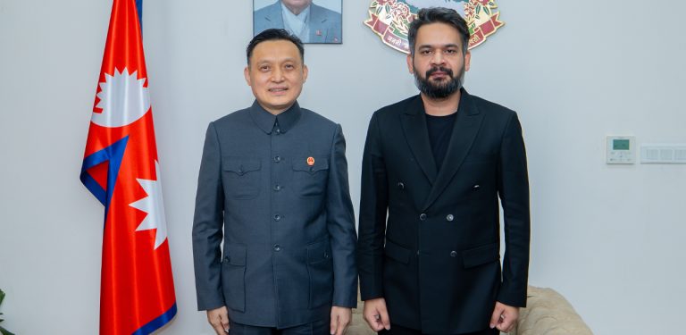 प्रधानमन्त्रीसँग चिनियाँ राजदूतको भेटवार्ता सकियो