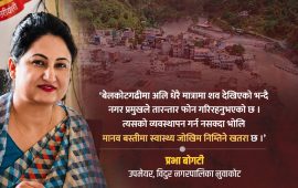 ‘फिल्डमा पुगेर उद्धार र शव व्यवस्थापन गर्ने जनशक्तिको अभाव छ’