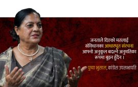‘दुई तिहाइ मत आफू अनुकूल संविधान संशोधन गर्ने अनुमति होइन’