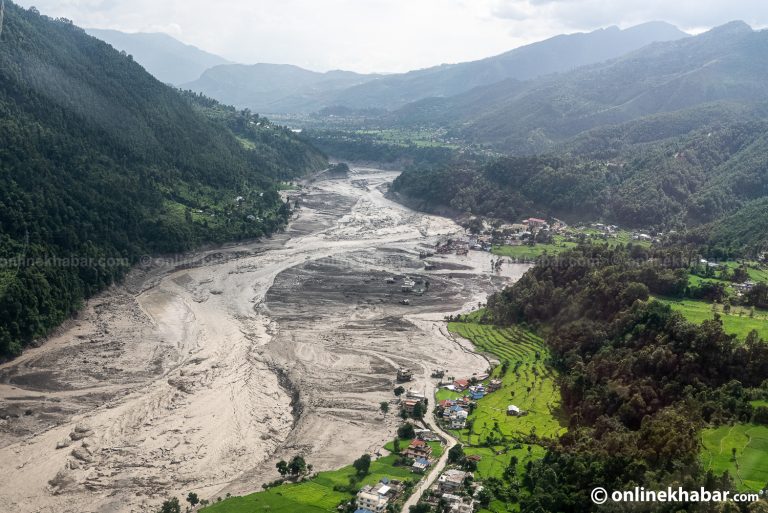 रसुवा बाढी : हालसम्म ७२ जनाको शव भेटियो