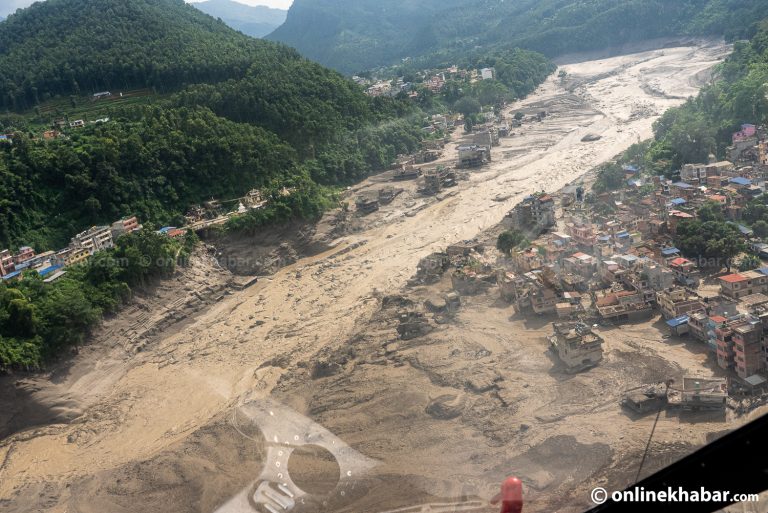रसुवा बाढी : कञ्चनपुरका ३९ बेपत्तामध्ये अझै ३० जना सम्पर्कविहीन