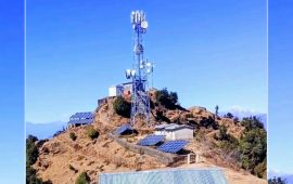 रोल्पामा टेलिफोन टावर छ, भरपर्दो सेवा छैन