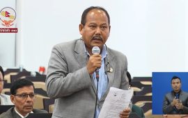 रास्वपा सांसदको विपक्षीमाथि आरोप- भारतको  नुन खाएको भाषा बोलेको हो ?