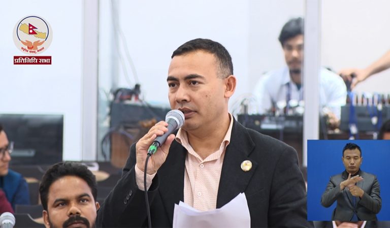 प्रभावित वडामा कम्तीमा १० जना बाँदर हेरालु परिचालन गर्न रास्वपा सांसदको माग
