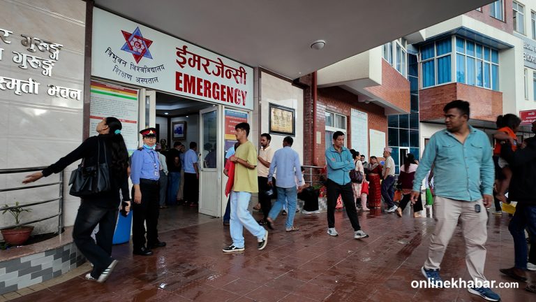 रसुवा बाढी : काठमाडौंको तीन प्रमुख अस्पतालमा ४६ जना उपचाररत