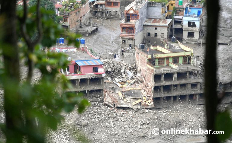 पीडीएनए प्रारम्भिक नतिजा : रसुवा बाढीले निजी सम्पत्ति र व्यवसायमा ७९ अर्बको क्षति