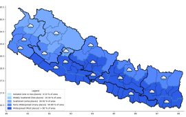 कोशी, बागमती र गण्डकी प्रदेशका केही स्थानमा भारी वर्षा हुने