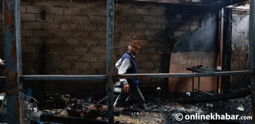गोठाटार आगलागीमा के–के भयो क्षति ? (तस्वीरहरू)