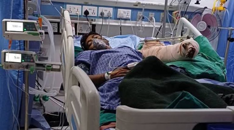 सुनसरी घटनाका घाइतेको बायाँ हात गुम्यो
