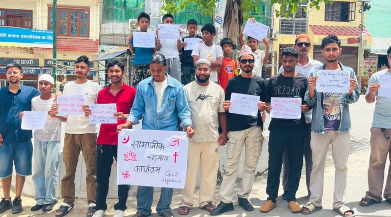 अर्घाखाँचीमा युवाहरूको संयुक्त सद्‌भाव कार्यक्रम