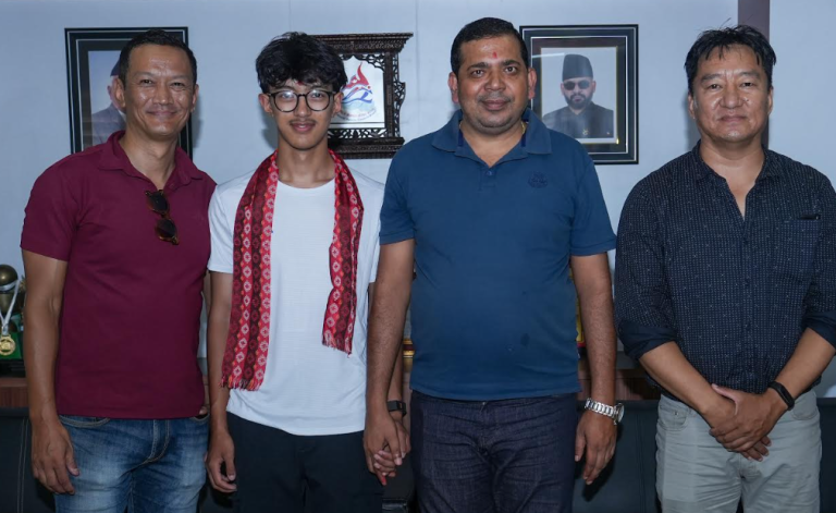 अर्नवले क्लाइम्बिङ एसिया युथ च्याम्पियनसिपमा प्रतिस्पर्धा गर्ने